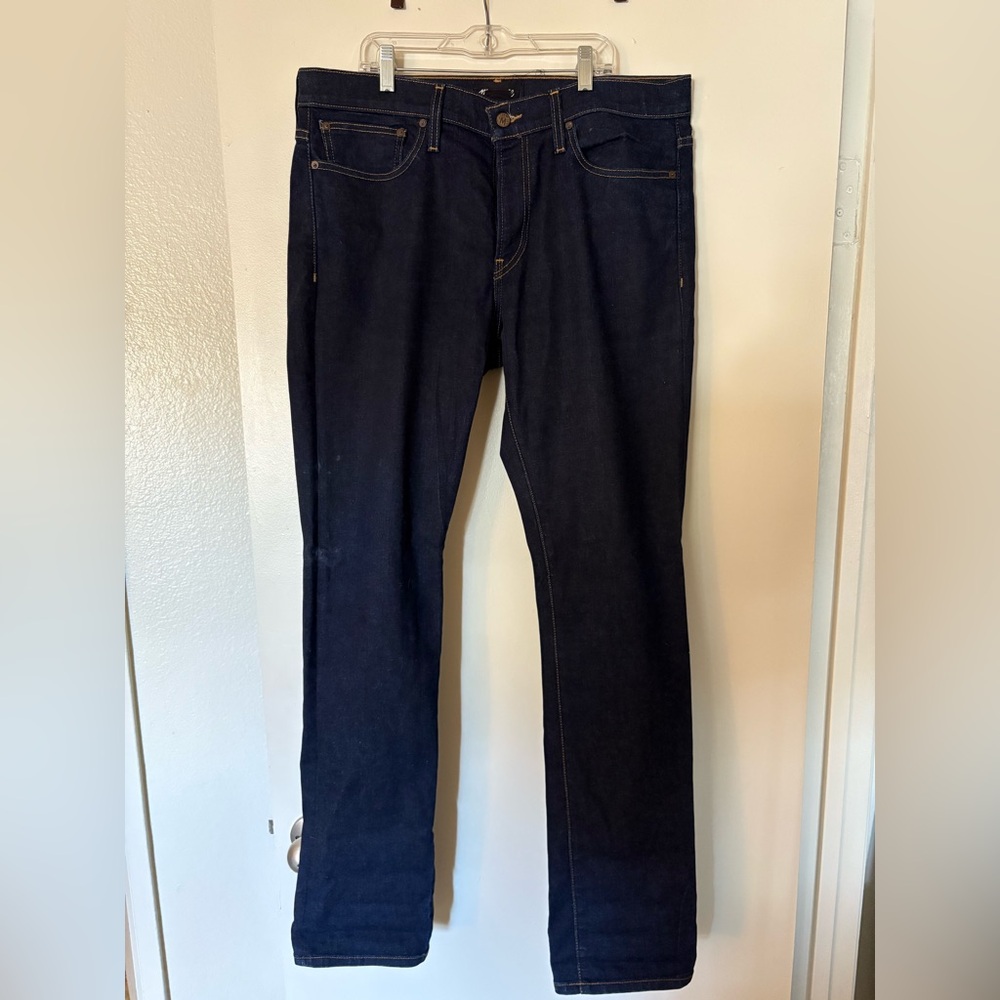 Madewell slim jeans dark blue wash